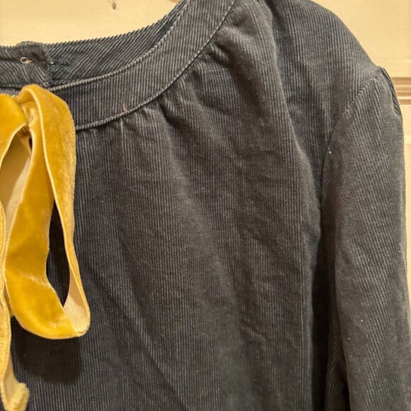 Olive Juice lightweight corduroy dress (matching 10yr dress available) - Picture 2 of 6